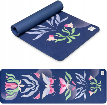 Килимок для фітнесу та йоги Spokey THE BLOOM MAT (5905339444875)