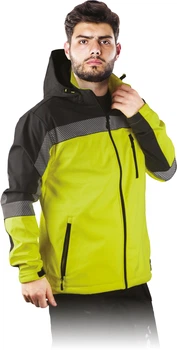 Куртка утепленная, с флисом, от дождя и ветра, материал Softshell, Leber&Hollman XXXL