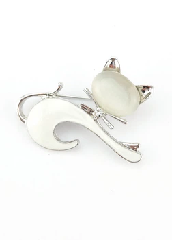 Брошка котик 5,5*3,5см БР5500-12