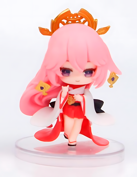 Фигурка чиби Яэ Мико Геншин Импакт Genshin Impact Yae Miko 10 см CH CGI 06