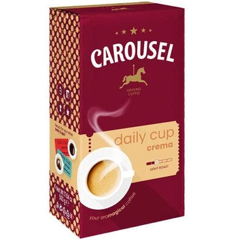 Кофе молотый Carousel Crema 500г Купаж арабики и робусты (КМ-00125)