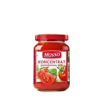 Томатный концентрат Mosso Concentrat 30% стеклянная банка 200г (ТК-00172)