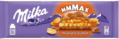 Шоколад Milka Peanut Caramel молочний з карамеллю та арахісом 300 г (ШМ-00067)