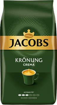Кофе в зернах Jacobs Kronung Crema 1000г средней обжарки (КЗ-000042)