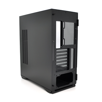 Корпус Aigo YOGO M2PRO без блоку живлення 0.7mm SPCC ATX 1xUSB 3.0/2xUSB 2.0/Audio Black