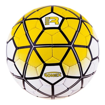 Мяч футбольный Grippy Ronex PL(ORDEM), желтый. (RXPL-YW)