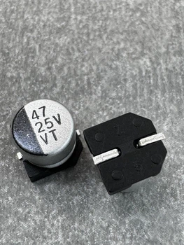 Конденсатор электролитический 47uf 25V,105C, (6x5)