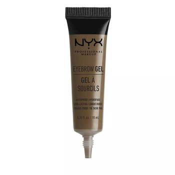 Фиксирующий гель для бровей NYX Eyebrow Gel Brunette EBG03 цветной водостойкий 10 мл