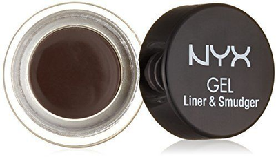 Гелевый лайнер для глаз NYX Gel Liner and Smudger Charlotte 3 г коричневый GLAS02