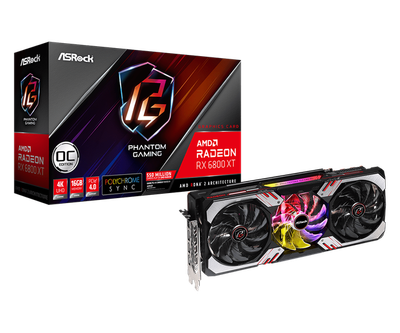 Asrock Rx 6800 Відеокарта ASRock Radeon RX 6800 XT Phantom Gaming D 16G OC (RX6800XT ...