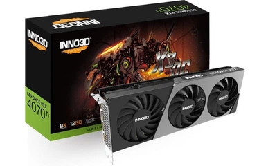 Видеокарта INNO3D GeForce RTX 4070 Ti X3 OC (N407T3-126XX-186148N)