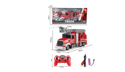 Пожарная спецмашина "FireRescue 106" на радиоуправлении — миссия начинается!