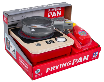 Zestaw zabawkowy Drewniana kuchenka + akcesoria ZDZ.818-506 (5903864970135)