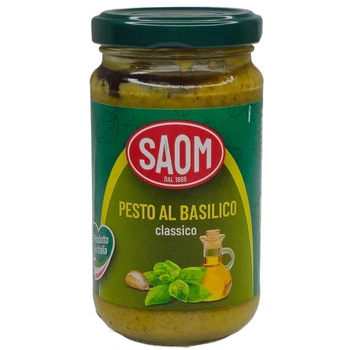 Соус песто Saom Pesto al Classico, базилік-часник, 190 г