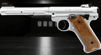 Пневматический пистолет Umarex Ruger Mark IV Stainless (кал.4,5 мм)