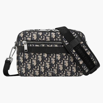 Сумка-Мессенджер Dior CD Diamond Monogram Safari Бежевый