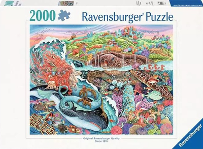 Puzzle Ravensburger Thalassic Tale 2000 elementów 12001484 (4005555014843)