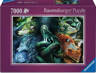 Puzzle Ravensburger Wilki 7000 elementów 12001423 (4005555014232)