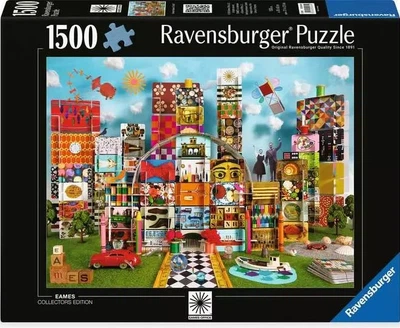Puzzle Ravensburger Dom z fantazją 1500 elementów 12000434 (4005555004349)