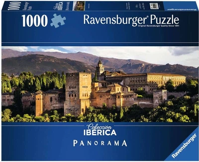 Пазл Ravensburger Panorama Альгамбра Гранада 1000 елементів 12000043 (4005555000433)