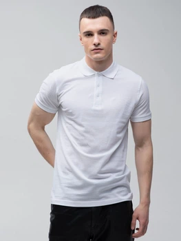 Поло довге чоловіче Stedman Harper Polo ST9060-WHI XL Біле (RAY2000000015705)