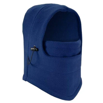 Зимова спортивна балаклава з товстого флісу з затяжками 31*35 см Beanies