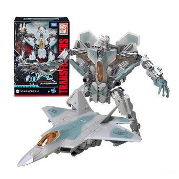 Трансформер Вояжер Старскрим. Hasbro Transformers Voyager Starscream. Экшн-фигурка Трансформер-самолет 18см (299395)