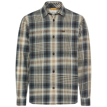 Сорочка Camel Active Long-Sleeved Shirt with Kent Collar and Chest Pockets M Мультиколор (1109-4063366130213)