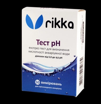Тести для води Rikka Тест для води рН 5.0-9.0 (T-111)