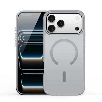Чохол для Apple iPhone 17 Pro Max Dux Ducis Yind Mag Матовий з Magsafe Grey