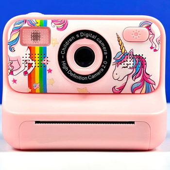 Детская камера Polaroid "Единорог" с термопринтером 12 Мп