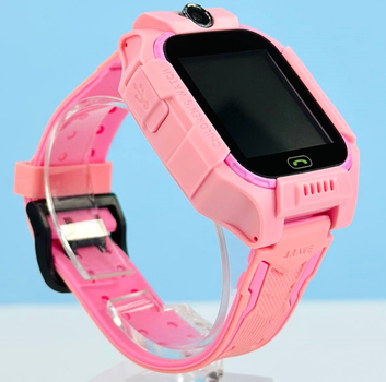 Детские смарт-часы Smart Watch C002 поддержка SIM-карты с камерой Розовый