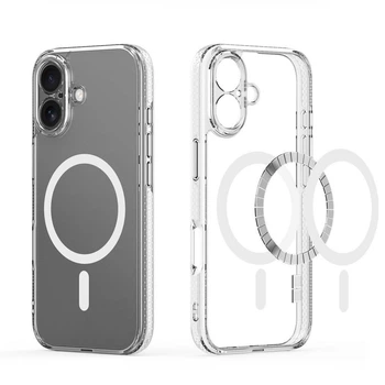 Чехол для Apple iPhone 17 Dux Ducis Clin Mag Series Clear Case с MagSafe Прозрачный