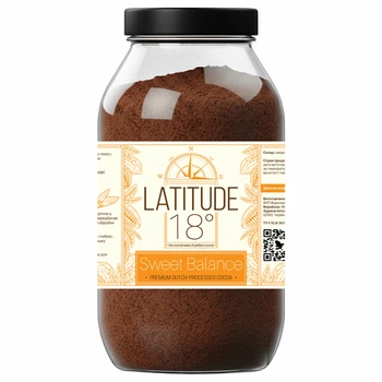 Какао-порошок Latitude 18° Sweet Balance