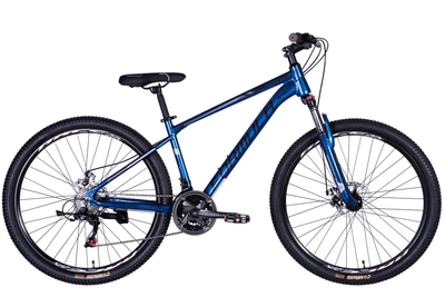 Велосипед AL 27.5" Formula MOTION DD FR рама-16" синий с черным 2026