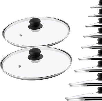 Набір кришок Kadax скляних 2x30 см (5903699442920)