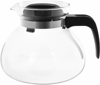 Заварювальний чайник Kadax Flond жаростійкий чорний 1.7 л (5906638308141)