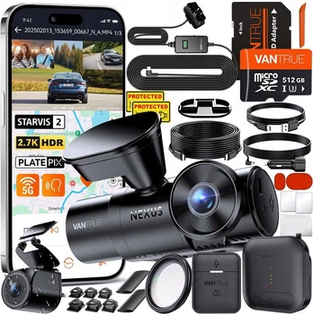 Автомобільний відеореєстратор Vantrue N4 Pro S