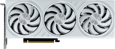 Відеокарта Palit PCI-Ex GeForce RTX 5070 White OC 12GB GDDR7 (192bit) (2527/28000) (HDMI, 3 x DisplayPort) (NE75070U19K9-GB2050W)