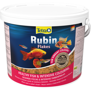 Корм Tetra Rubin Flakes для акваріумних рибок для забарвлення пластівці 2,05 кг/ 10 л