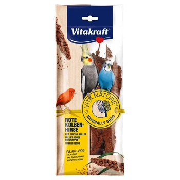 Ласощі Vitakraft VITA Nature Red Foxtail Millet для декоративних папуг з чумизою 80 г