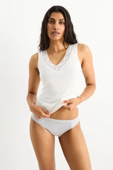 Трусики из хлопка C&A 22255965c46 XXL серые (100002680)