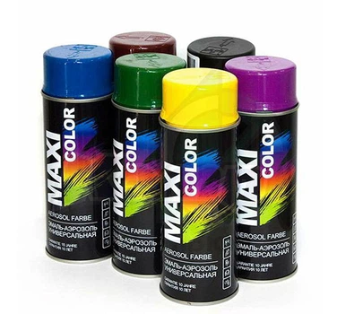 Краска аэрозоль Maxi Color эмаль 400мл Водная синь 5021