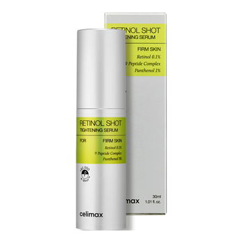 Ліфтинг сироватка з ретинолом 0,1%, мікроголками та пептидами Celimax The Vita−A Retinol Shot Tightening Serum 30 ml