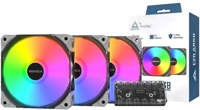 Кулер MONTECH E28 ARGB 3 PACK (B)