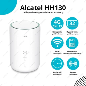 3G/4G LTE wifi роутер Alcatel HH130 Cat.13