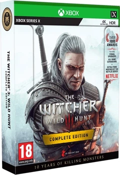 Коллекционное издание The Witcher 3: Wild Hunt Complete Edition 10th Anniversary Steelbook Xbox one