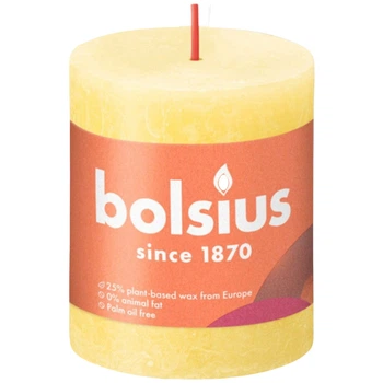 Свічка рустік Bolsius 80/68 honey