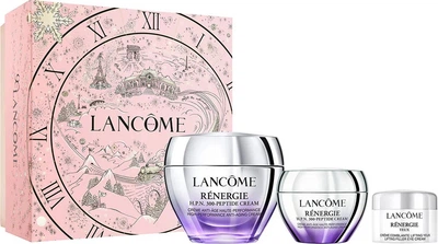 Набір по догляду за обличчям Lancome Renergie Крем для обличчя 50 мл + Крем для обличчя 15 мл + Крем для шкіри навколо очей 5 мл (3614274654318)
