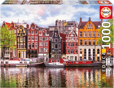 Puzzle Educa Domy tańczące, Amsterdam 1000 elementów (8412668184589)